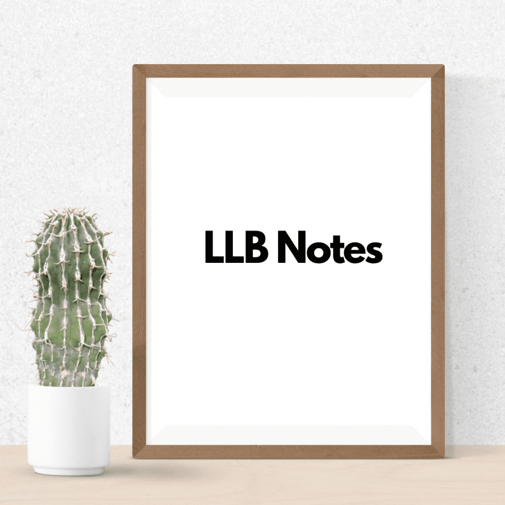 llb notes
