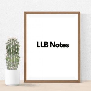 llb notes