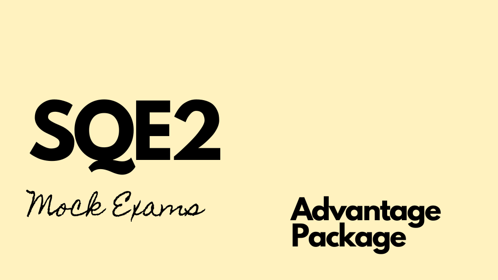 SQE2 Outline - Advantage Package (4)
