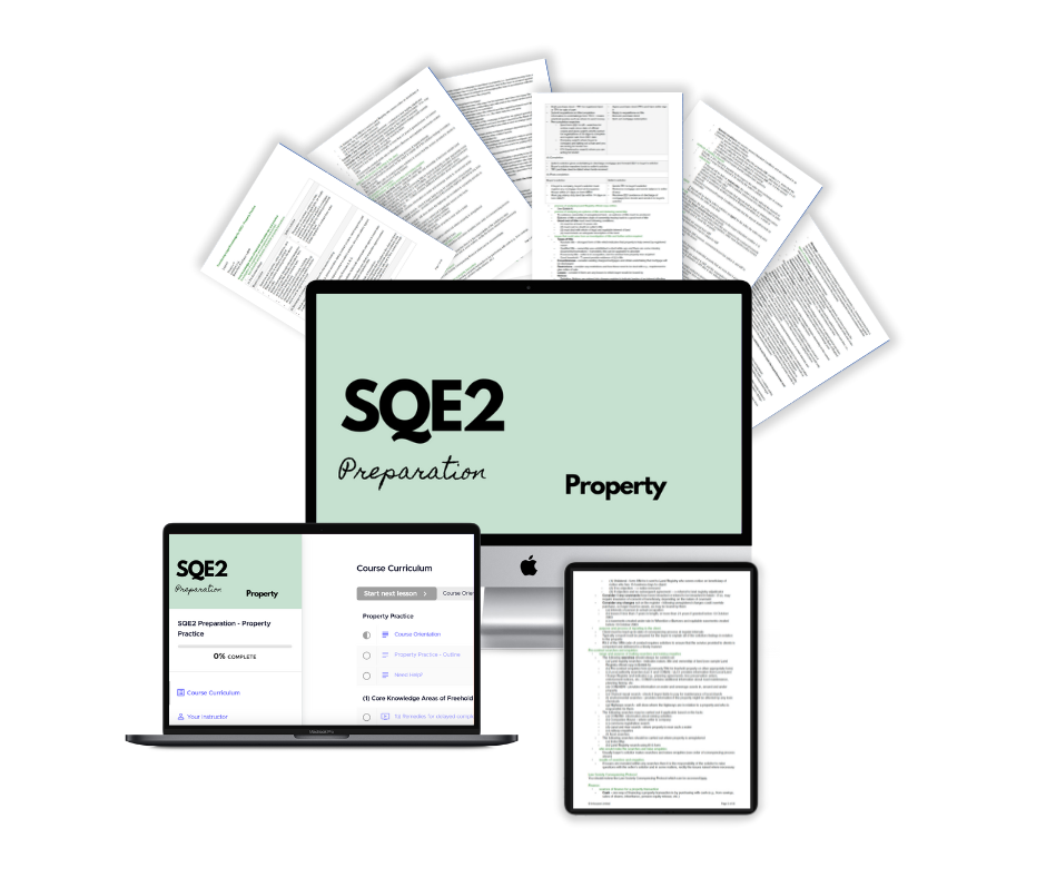 SQE2 Property Practice Preparation