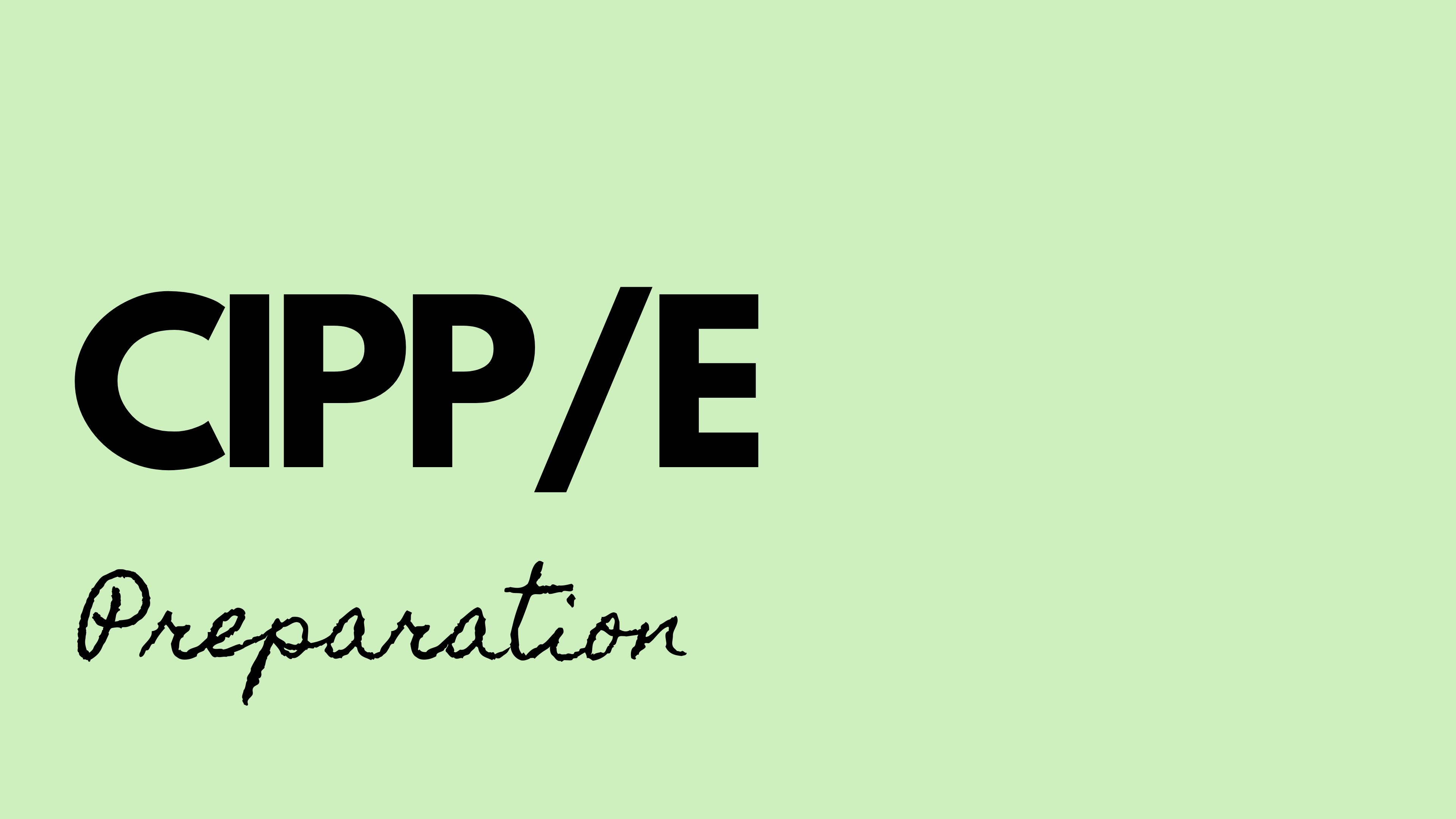 CIPPE - Preparation Teachable Image